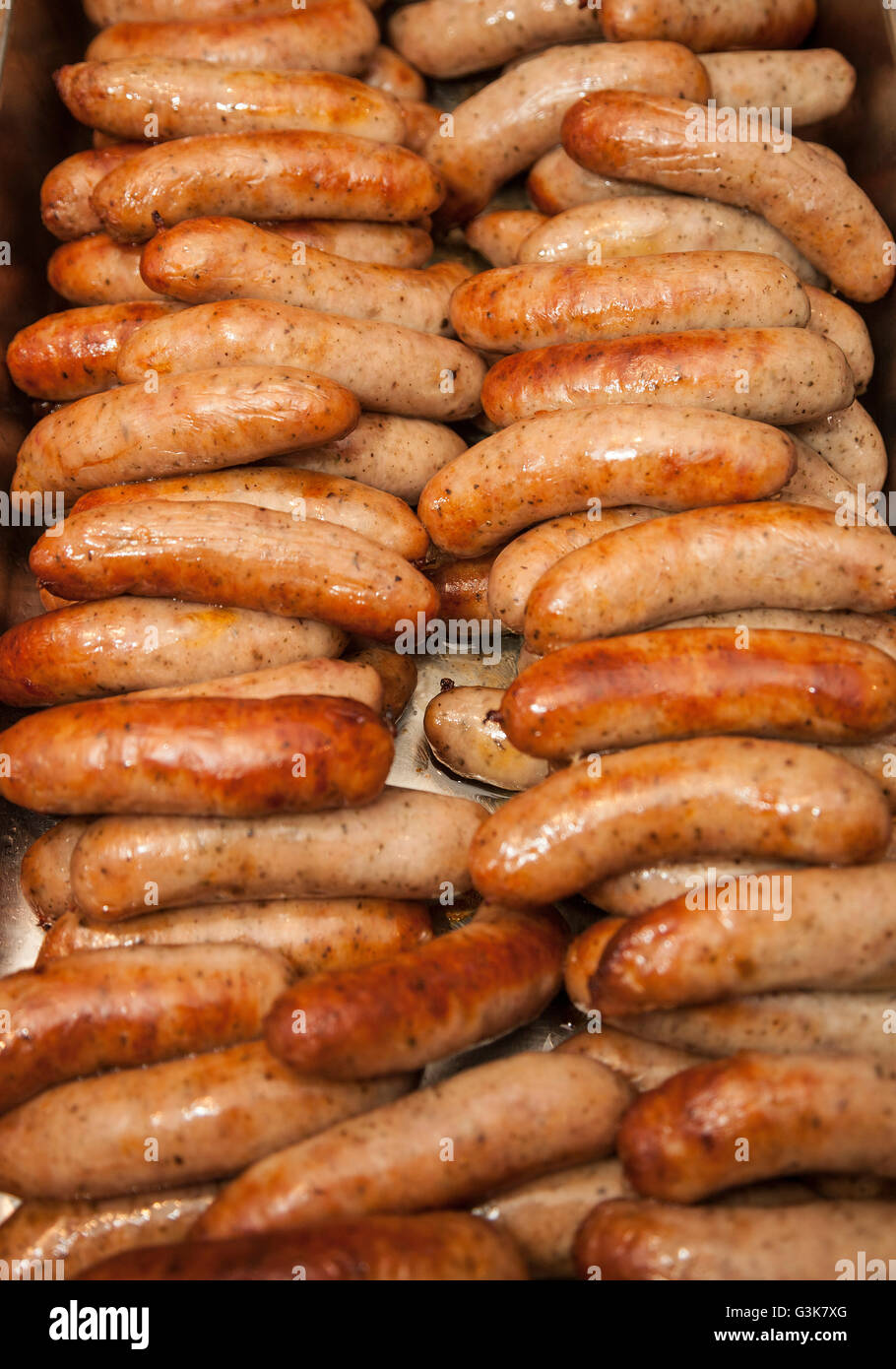 Fried sausages breakfast Stock Photo Alamy