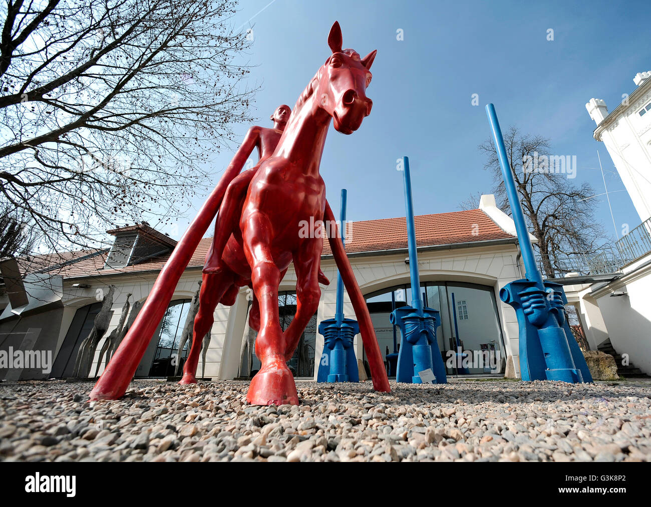 Museum Kampa, Modern Art museum, Prague Stock Photo Alamy