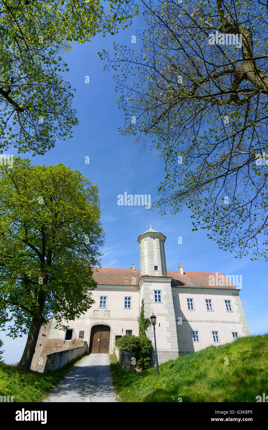 Jedenspeigen Castle, Austria, Niederösterreich, Lower Austria, Weinviertel, Jedenspeigen Stock Photo