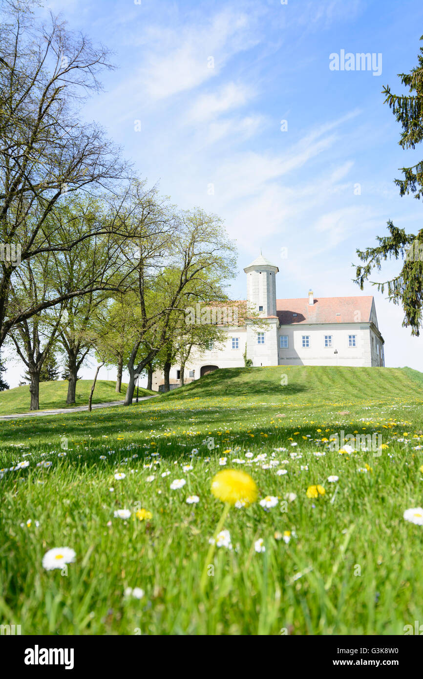 Jedenspeigen Castle, Austria, Niederösterreich, Lower Austria, Weinviertel, Jedenspeigen Stock Photo