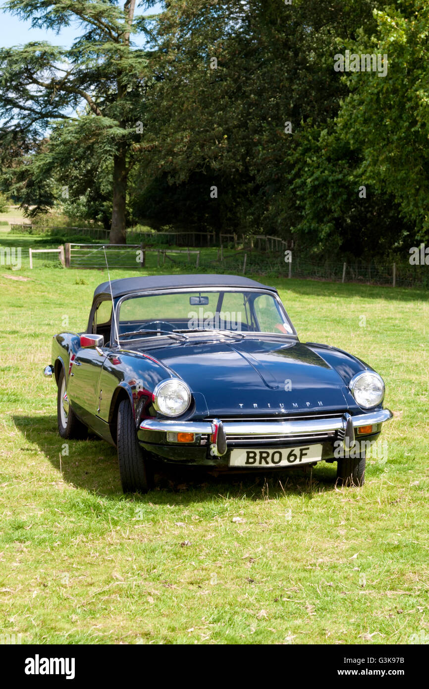 A 1968 Triumph Spitfire at the 2004 Breamore House Classic Car Show