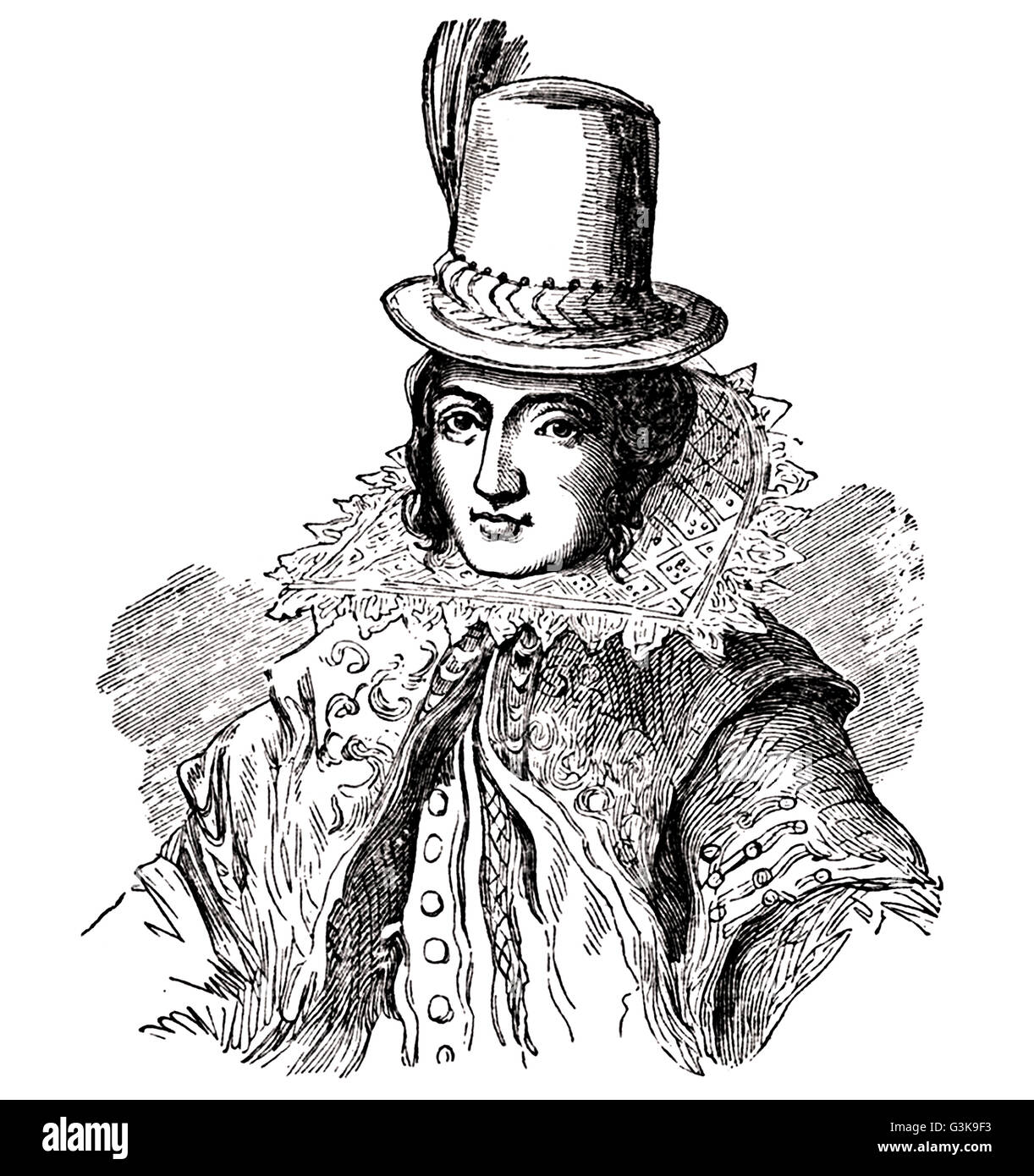 Pocahontas, 1595 - 1617 Stock Photo
