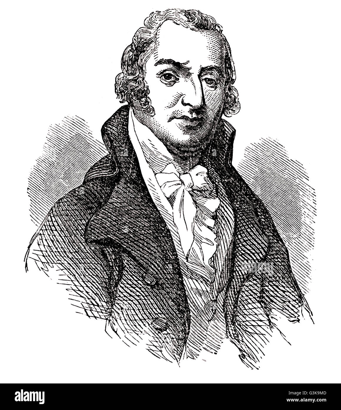 David Ramsay, 1749 - 1815 Stock Photo