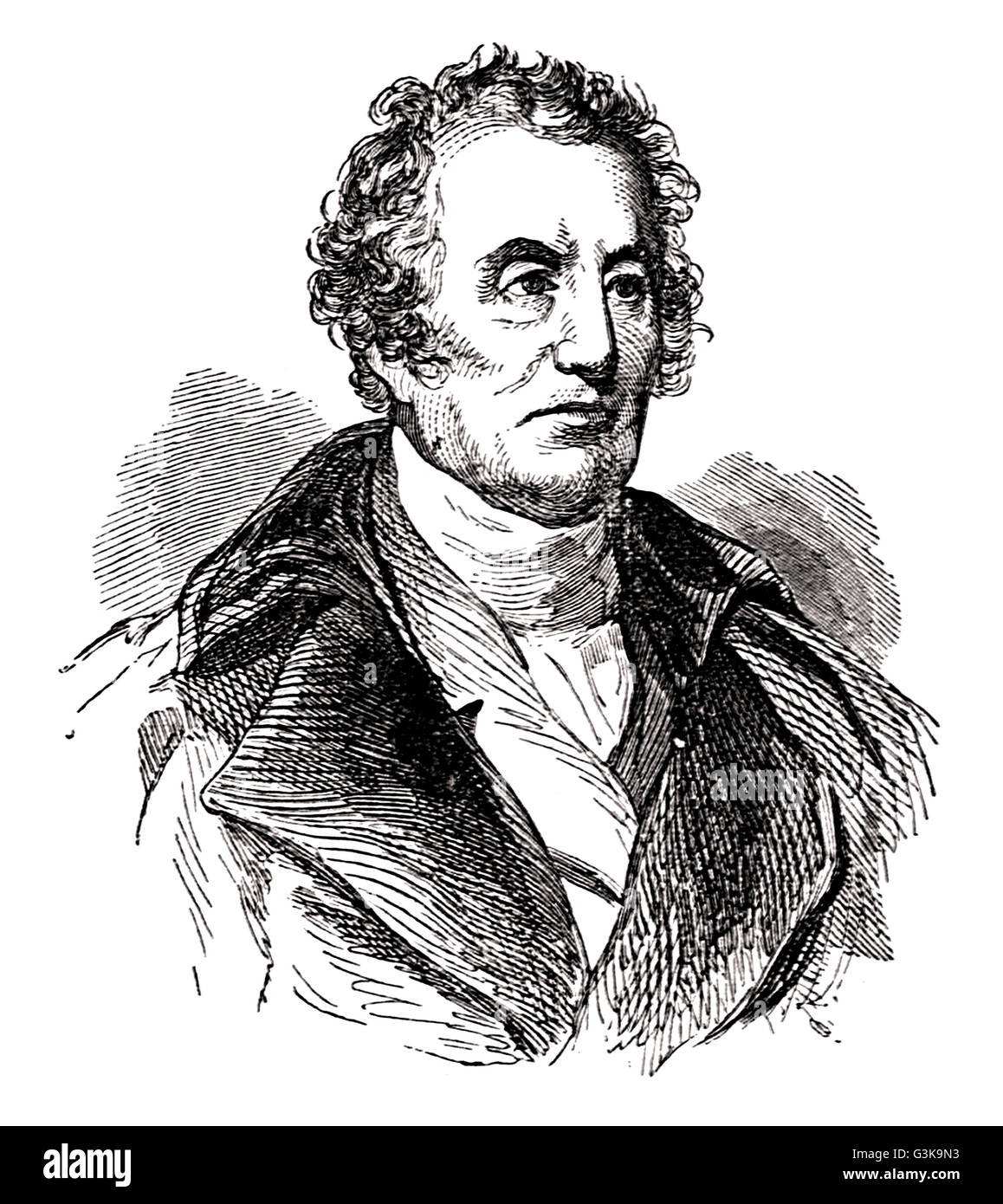 John Trumbull, 1756 - 1843 Stock Photo