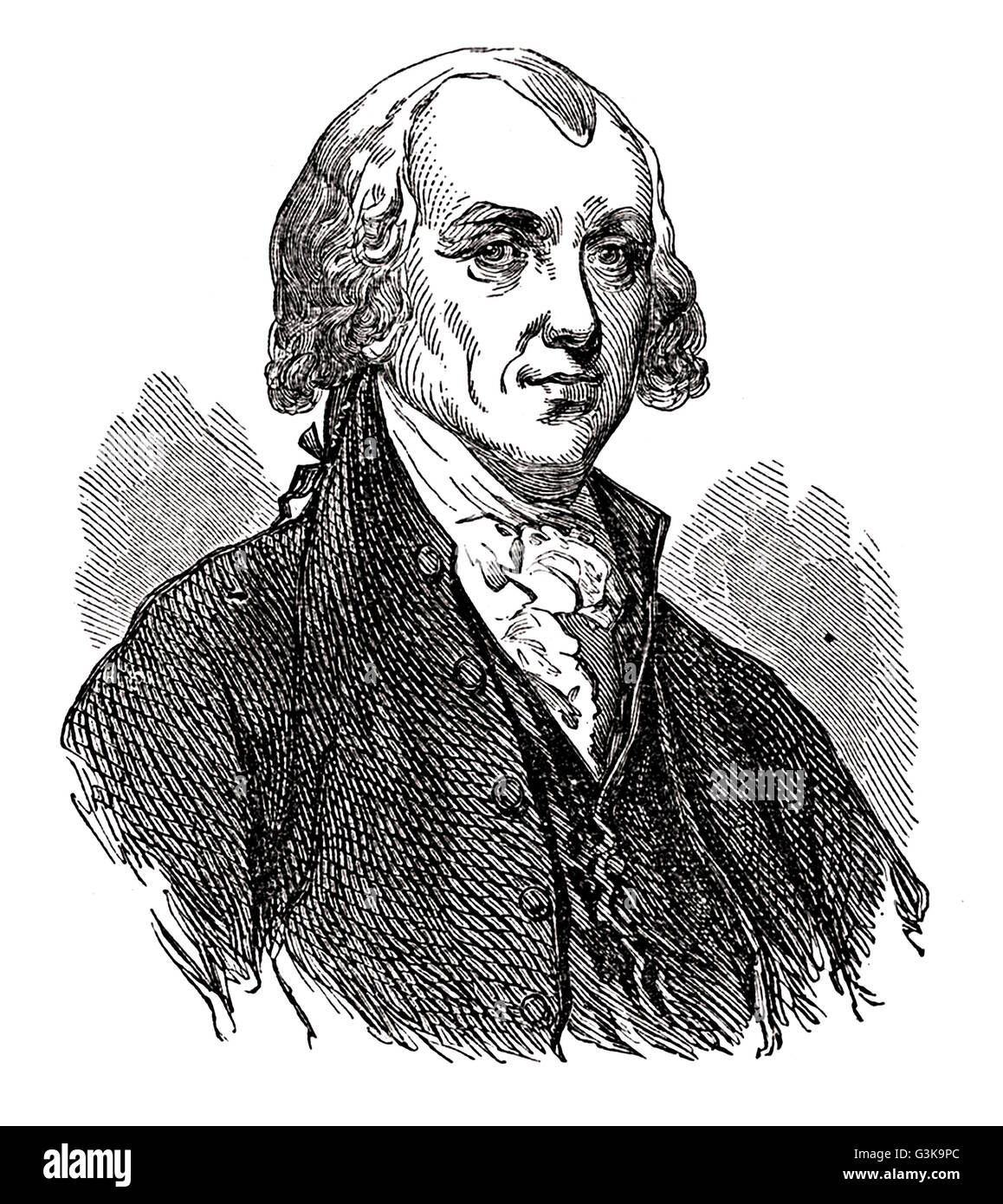 James Madison, 1751 - 1836 Stock Photo