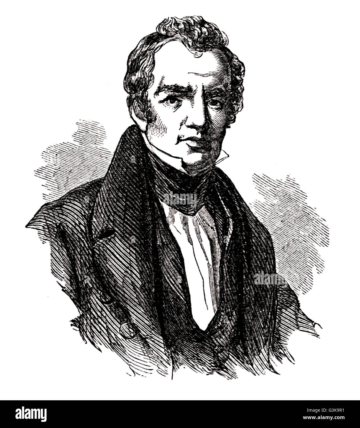 James Kent, 1763 - 1847 Stock Photo