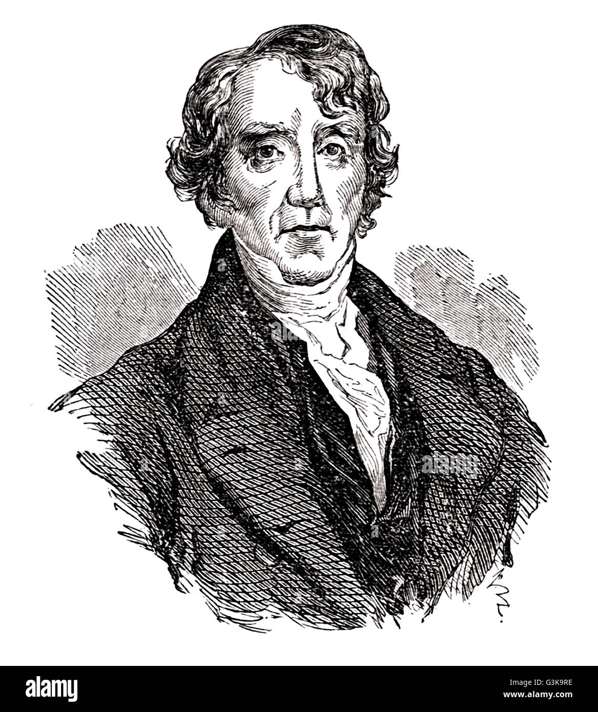 William Channing, 1780 - 1842 Stock Photo