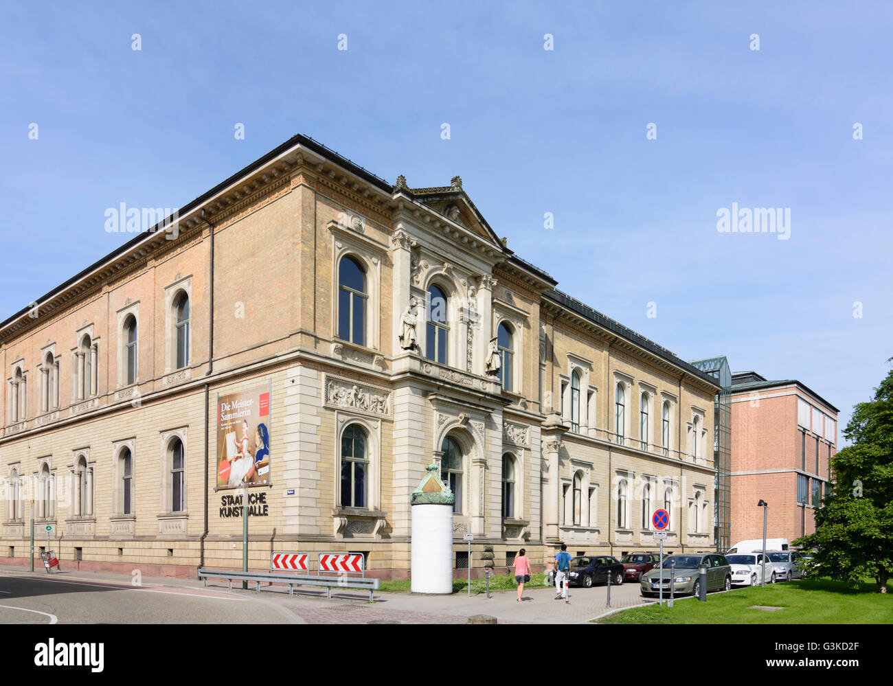 State Art Museum, Germany, Baden-Württemberg, Kraichgau-Stromberg, Karlsruhe Stock Photo