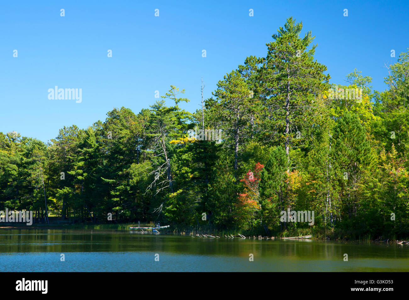 Loon Lake, Savanna Portage State Park, Minnesota Stock Photo Alamy