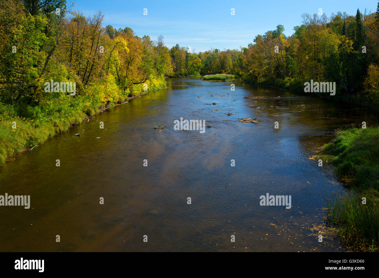 Big Fork River, Koochiching State Forest, Minnesota Stock Photo Alamy