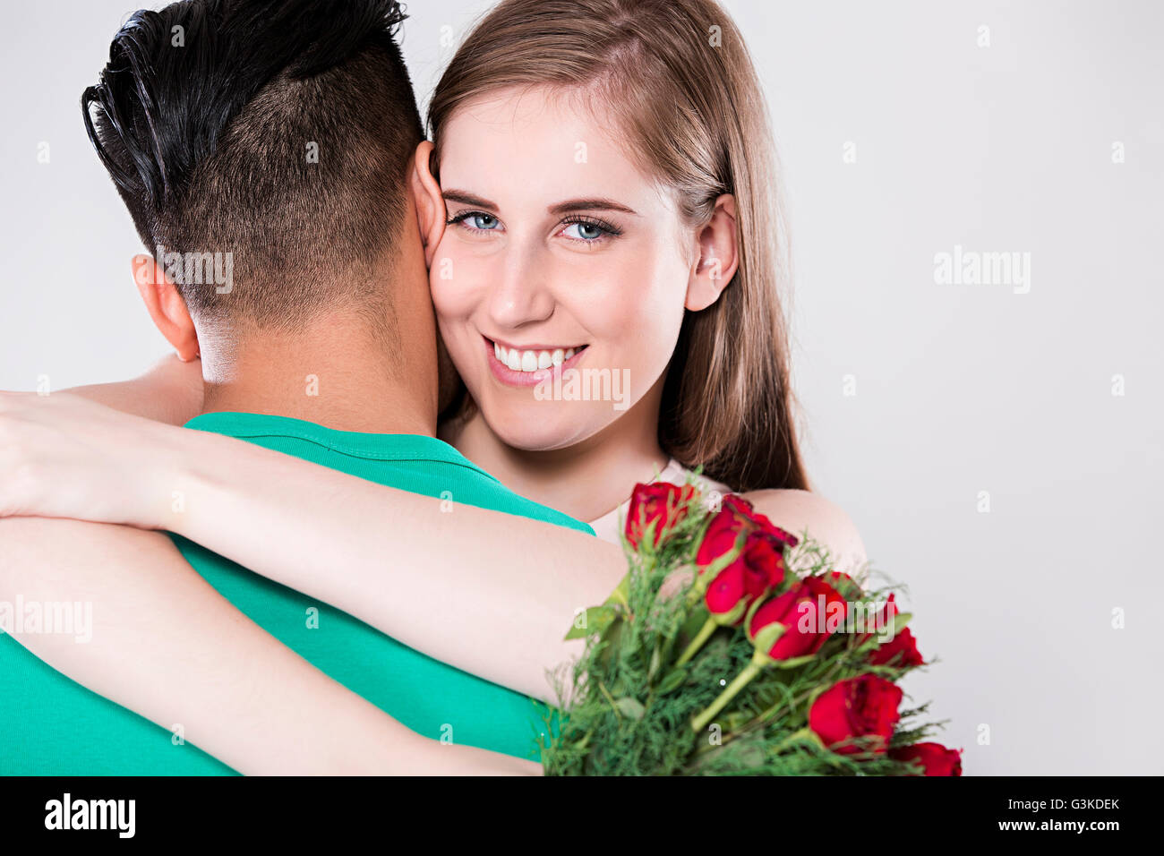 Couple Hugging - Christmas Gift For Couples, Husband, Wife - Personali