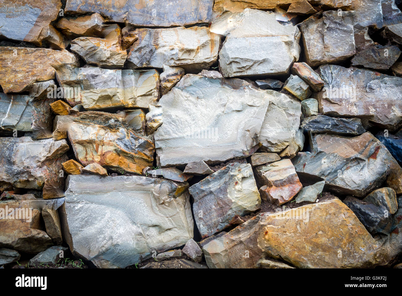 Himalayan Stones wall backgrounds Stock Photo - Alamy