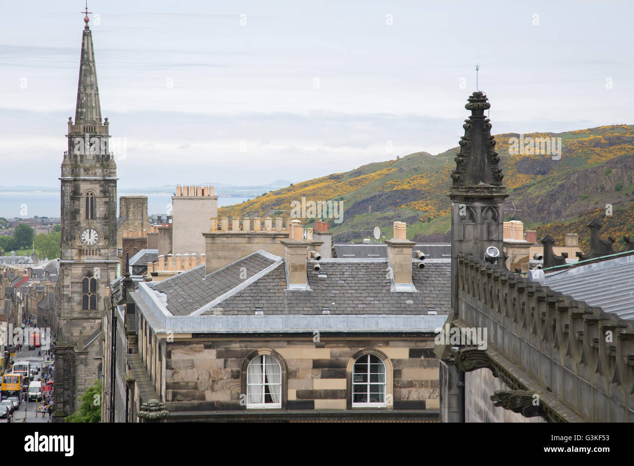 Tron Kirk Church, Royal Mile; Edinburgh; Scotland Stock Photo