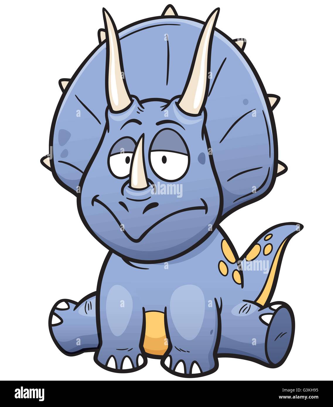 Triceratops cartoon hi-res stock photography and images - Alamy