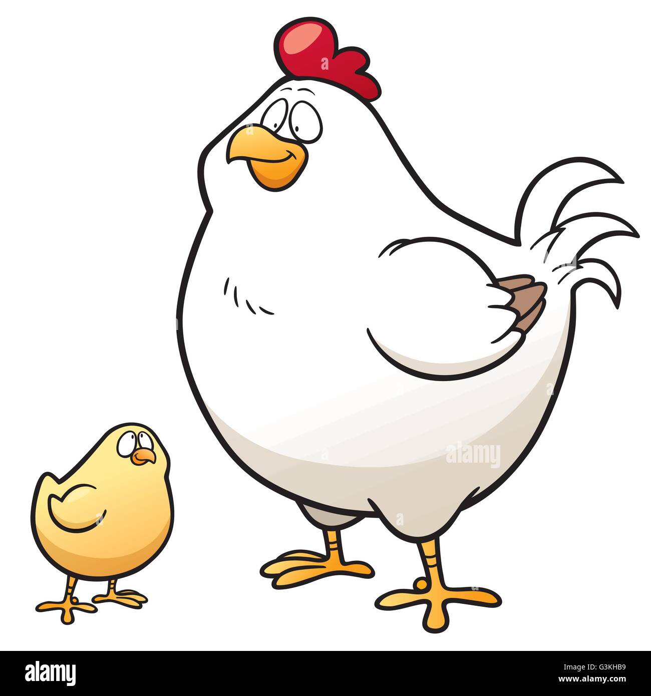 Hen vector vectors hires stock photography and images Alamy