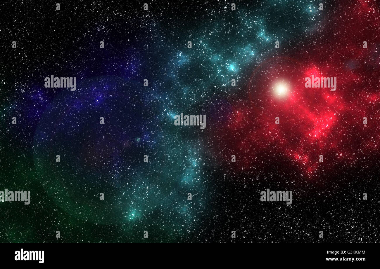 Universe space abstract background, digital graphic resource (Created