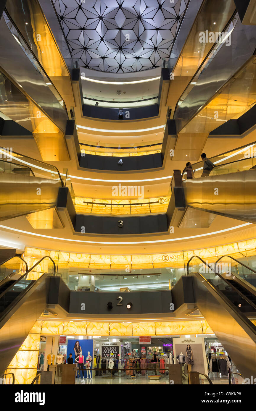 Surabaya modern shopping mall, East Java, Indonesia Stock Photo