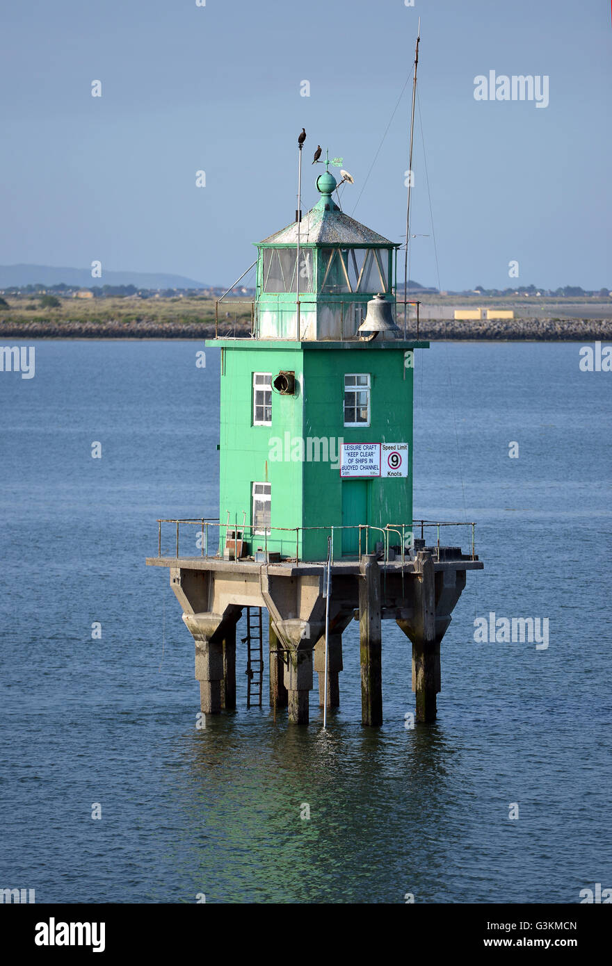 North Bank Lighthouse, Dublin Stock Photo