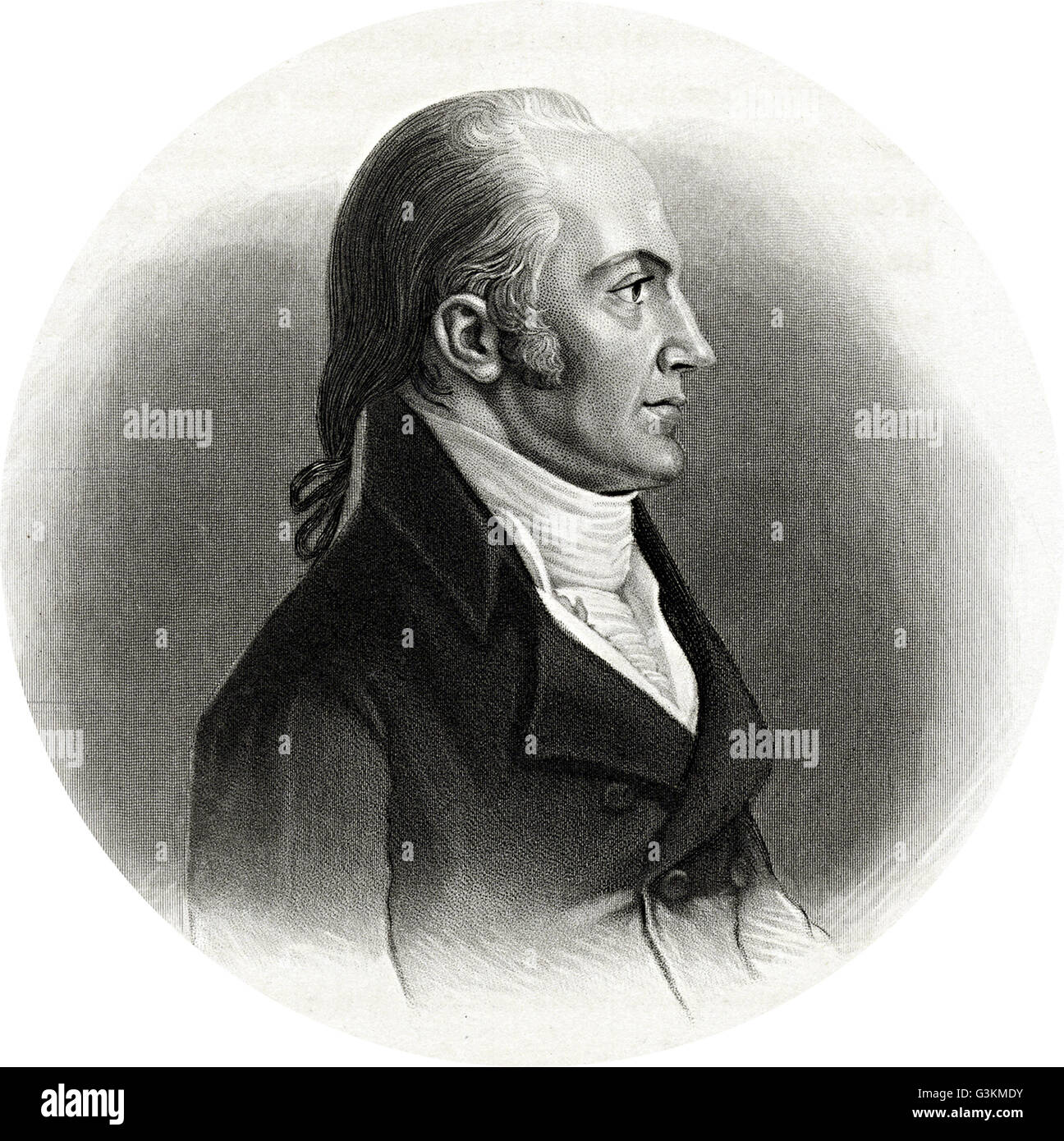 Aaron Burr, 1756 - 1836 Stock Photo