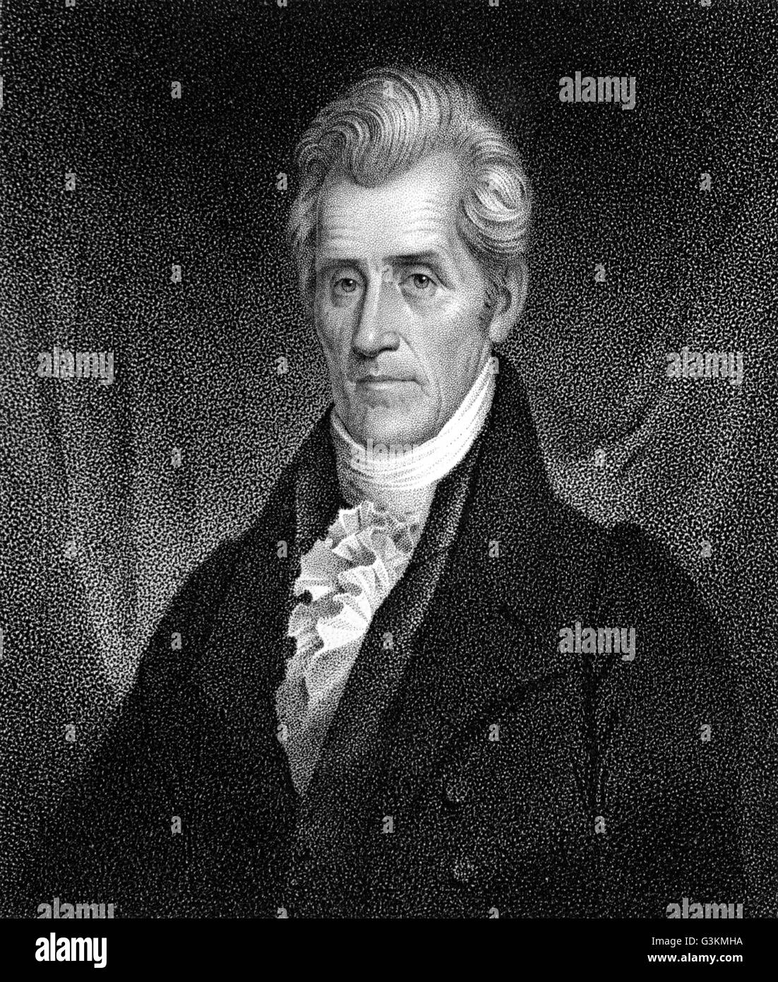Andrew Jackson, 1767 - 1845 Stock Photo
