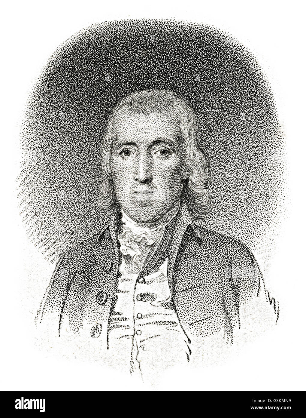 David Rittenhouse, 1732 - 1796 Stock Photo