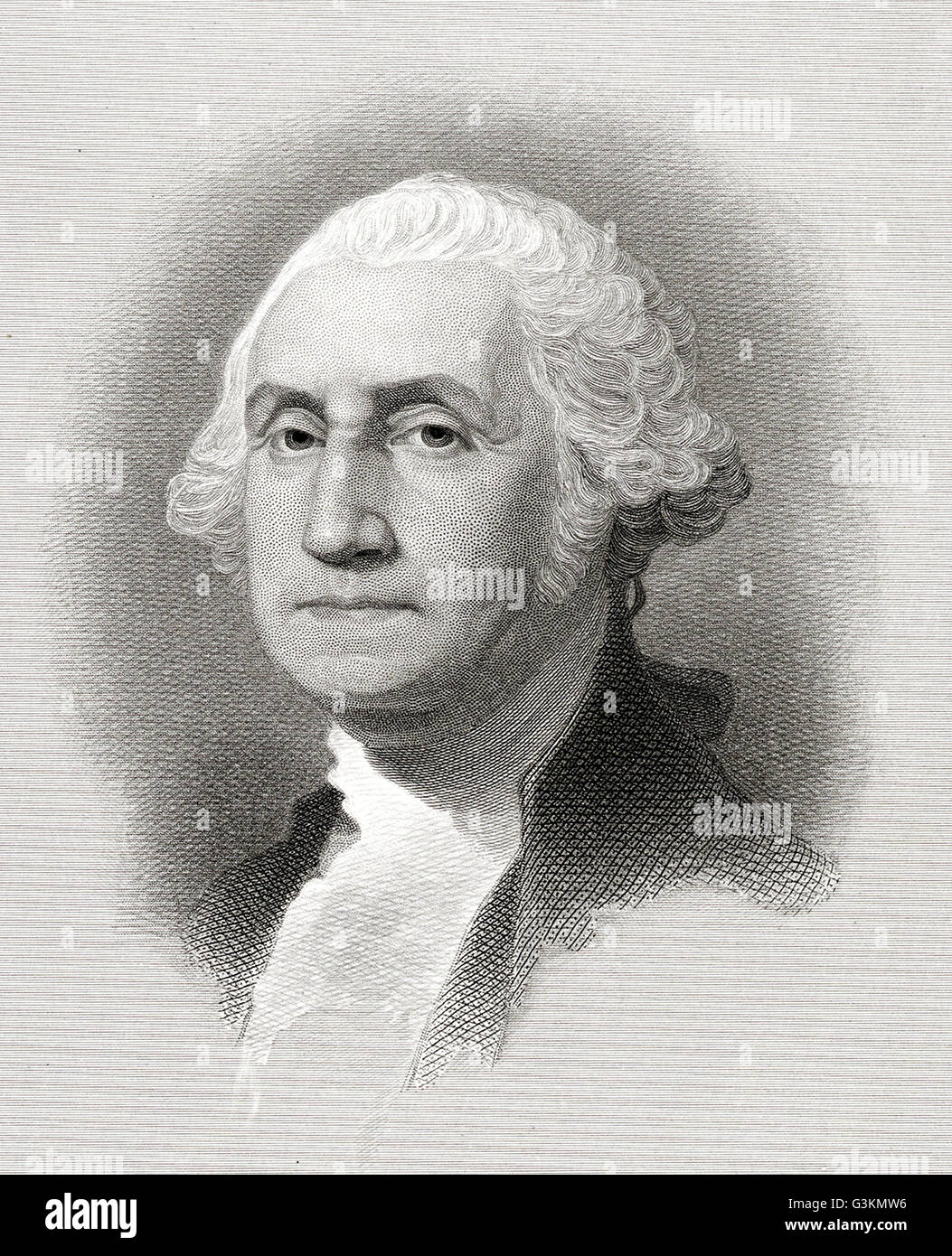 George Washington, 1732 - 1799 Stock Photo - Alamy