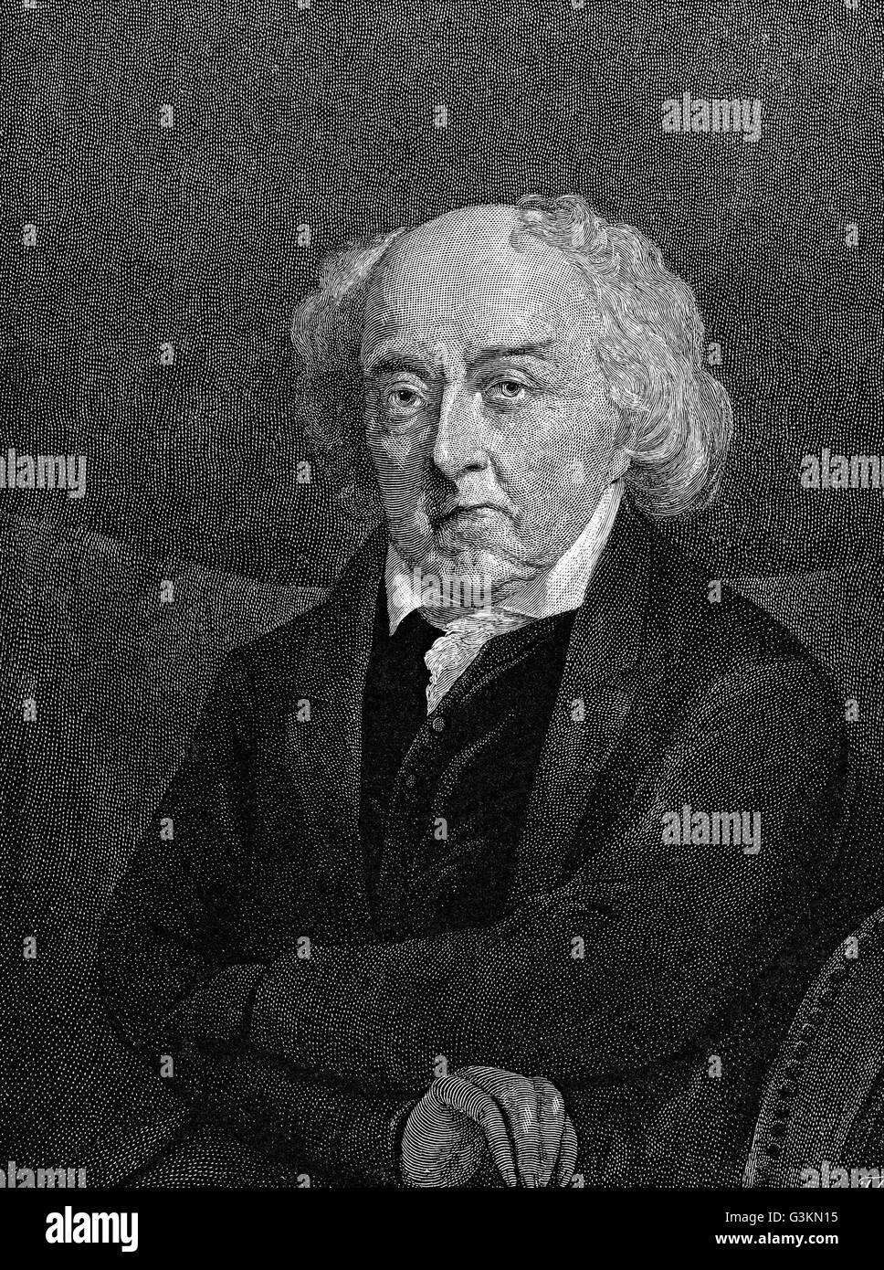 John Adams, 1735 - 1826 Stock Photo