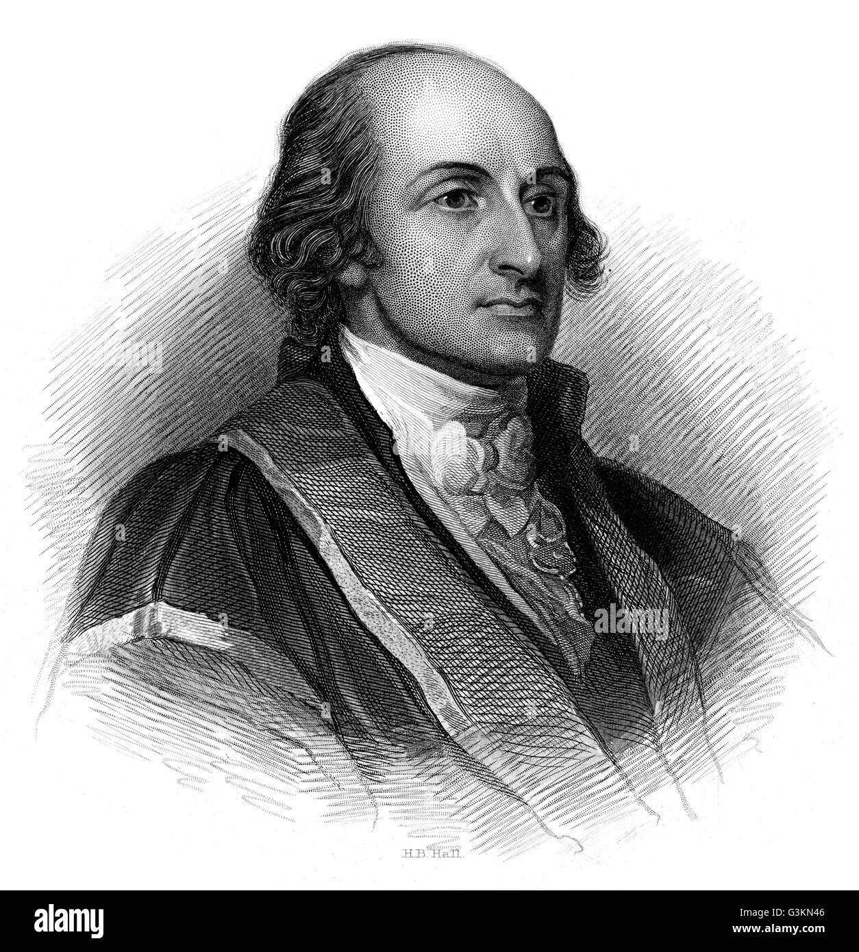 John Jay, 1745 - 1829 Stock Photo