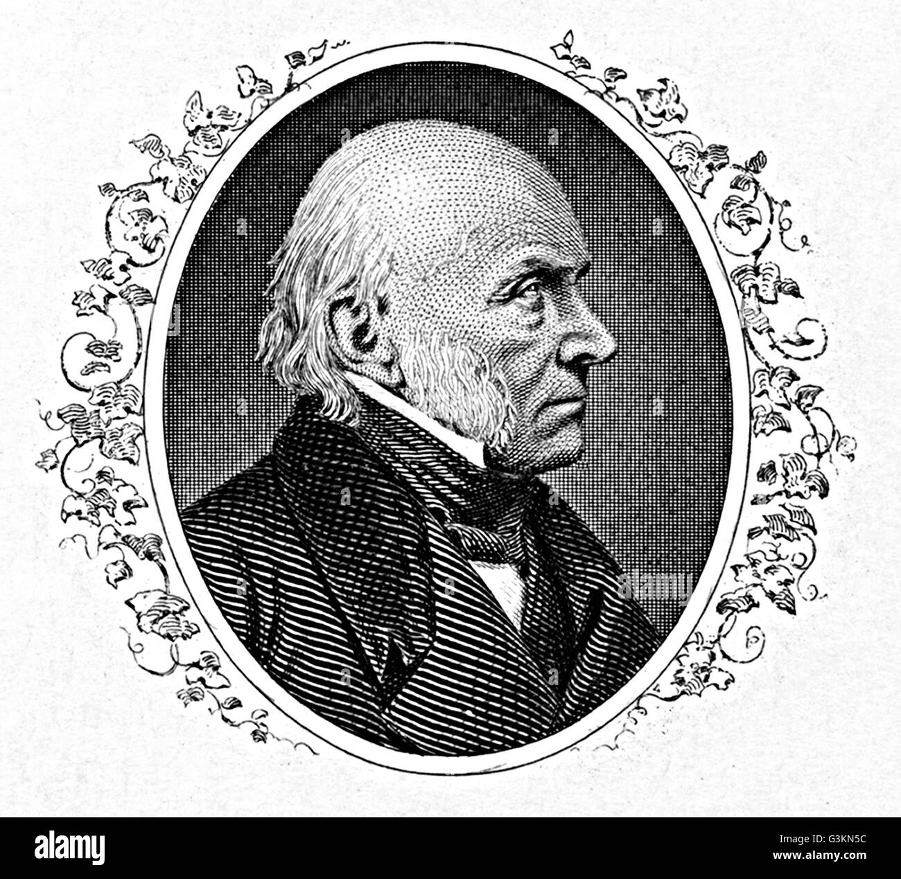 John Quincy Adams, 1767 - 1848 Stock Photo