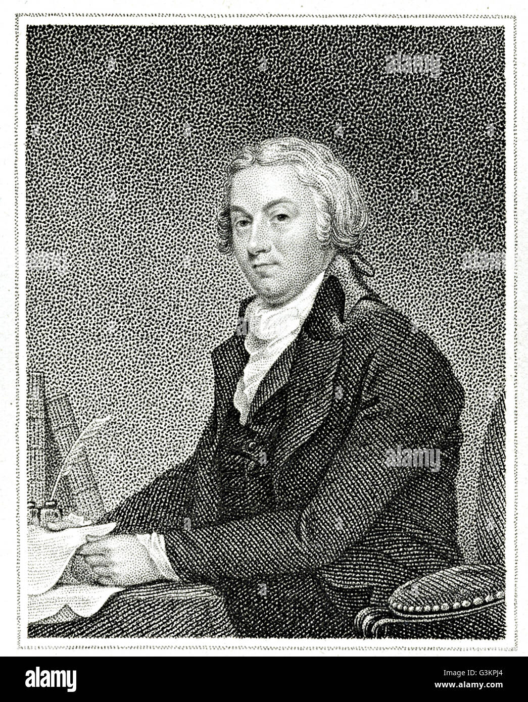 Robert Livingston, 1746 - 1813 Stock Photo