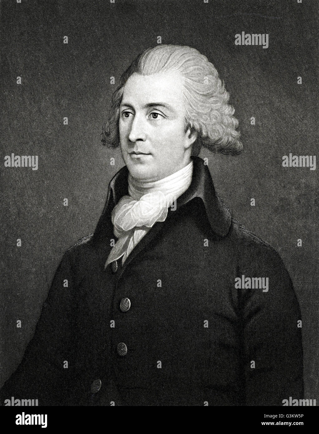 Tench Coxe, 1755 - 1824 Stock Photo