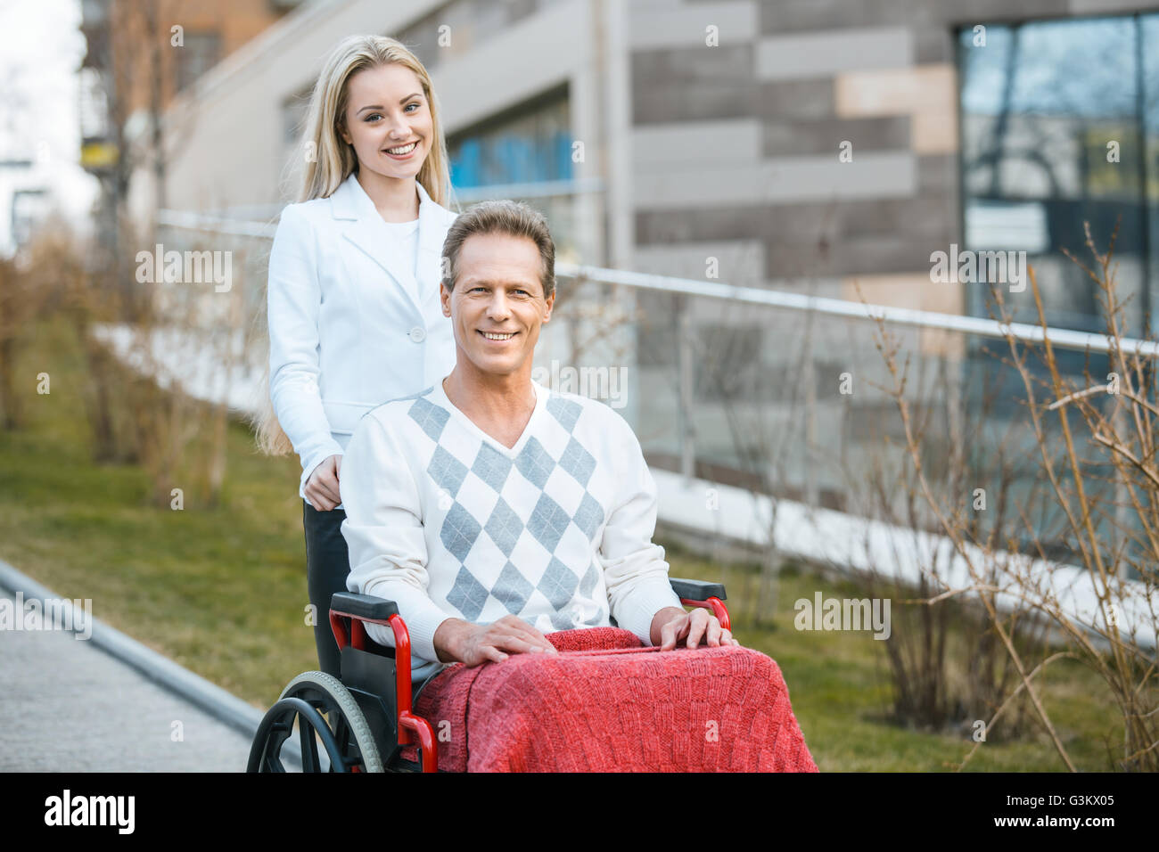Old man on wheel chair hi-res stock photography and images - Alamy