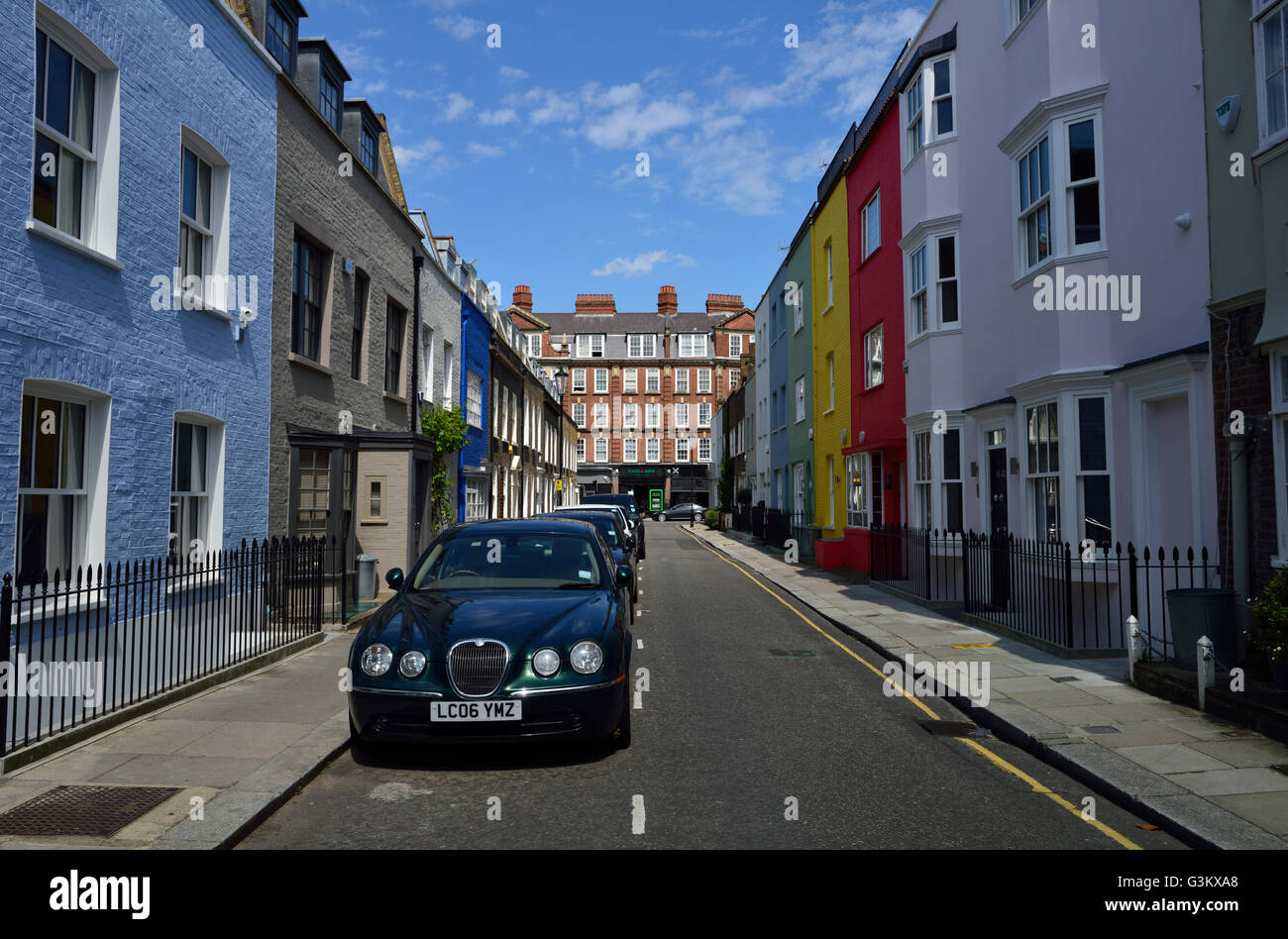 Godfrey Street, Chelsea, London SW3, United Kingdom Stock Photo