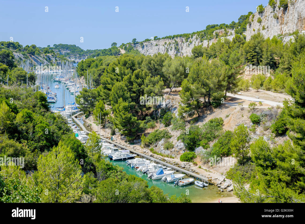 Calanque of Port-Miou, Cassis, France Stock Photo - Alamy