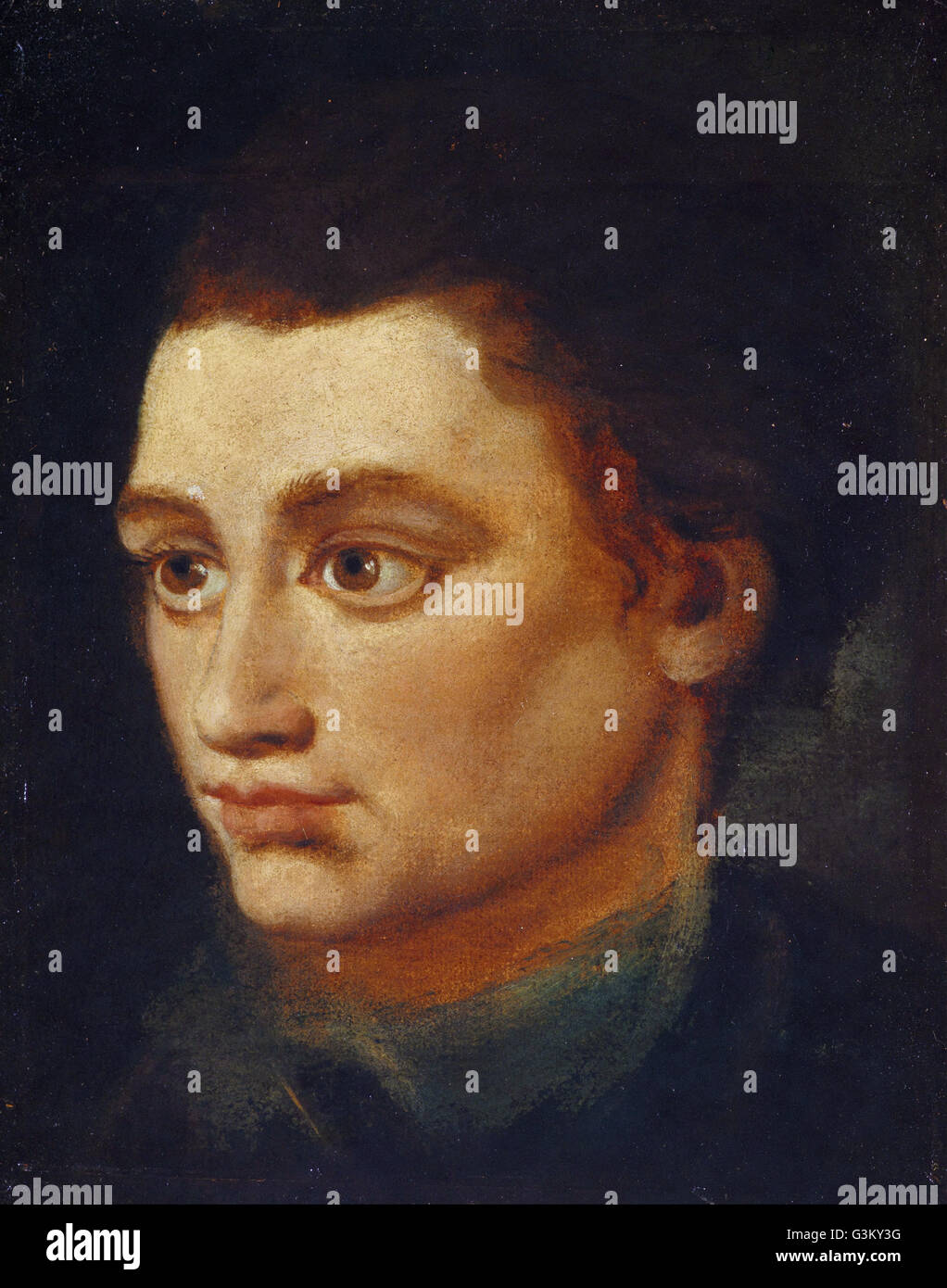 Alexander Runciman - Robert Fergusson, 1750 - 1774. Poet  - Stock Photo