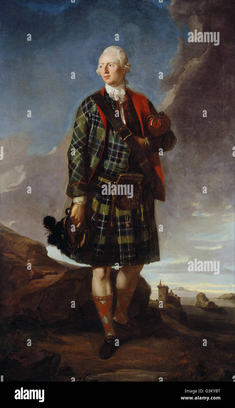 Attributed to Sir George Chalmers - Sir Alexander Macdonald Stock Photo