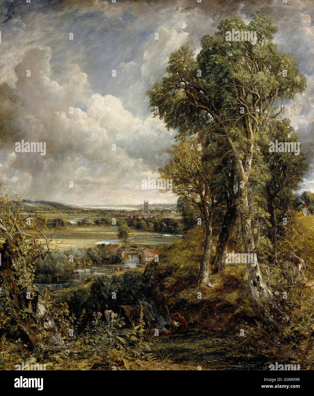 John Constable - The Vale of Dedham Stock Photo