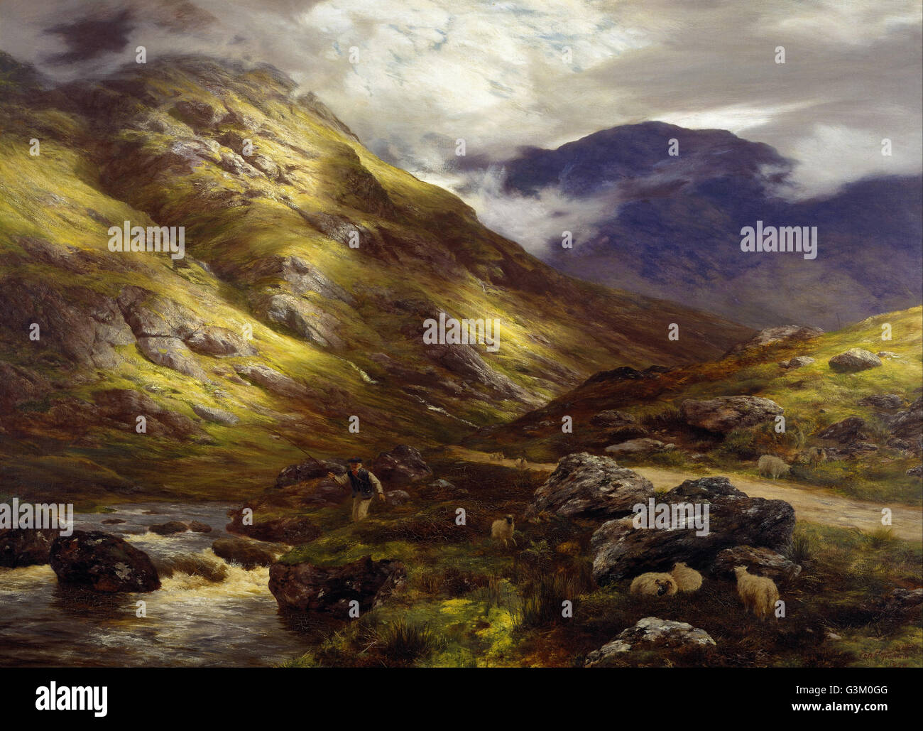 Peter Graham - Wandering Shadows Stock Photo