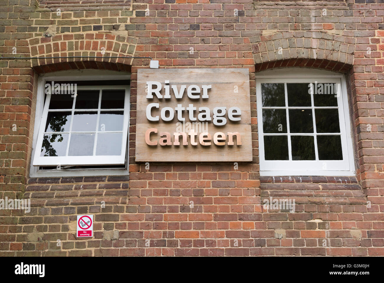 The River Cottage Canteen Winchester UK owned by Hugh Fearnley-Whittingstall Stock Photo
