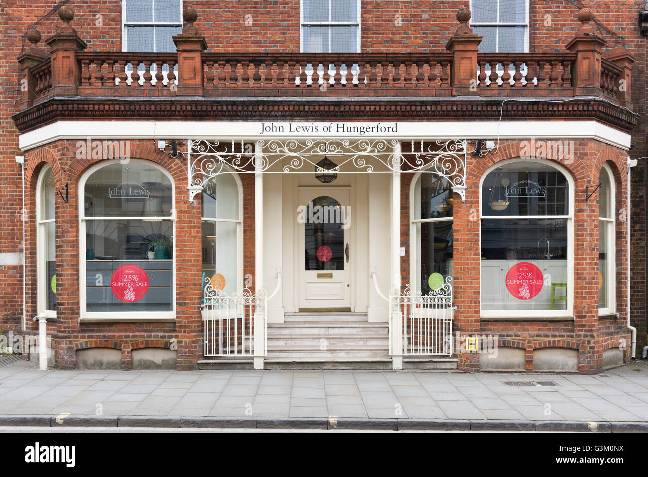 The John Lewis of Hungerford kitchen shop Winchester UK Stock Photo Alamy