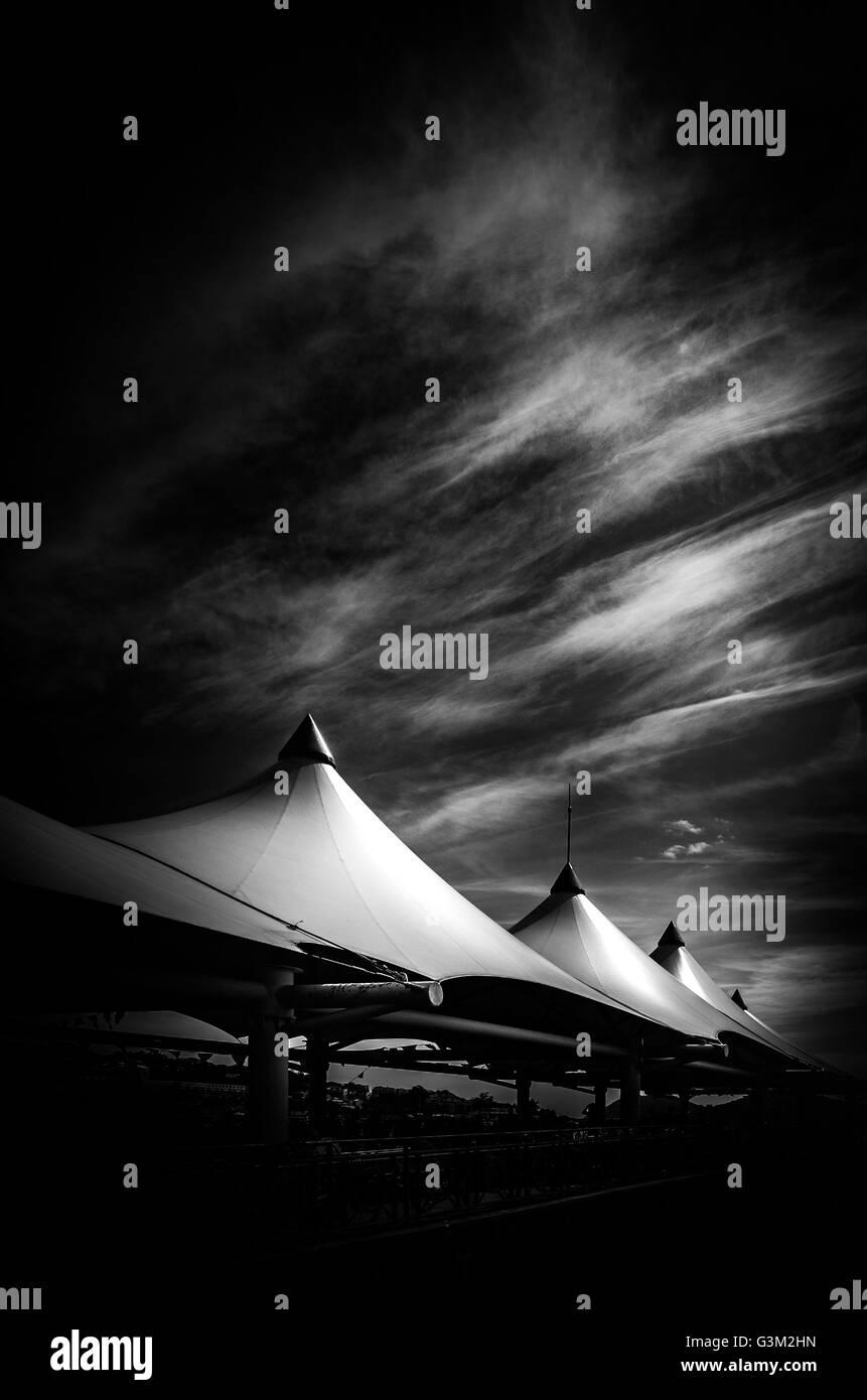 Black and White Architecture Stock Photo - Alamy