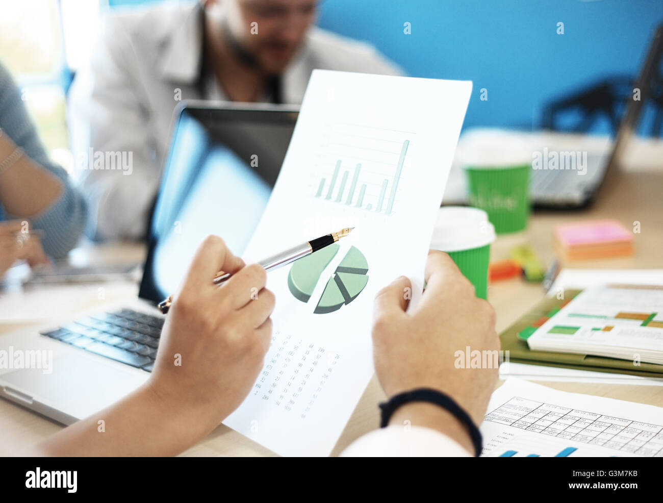Business People Diverse Brainstorm Business Meeting Stock Photo - Alamy