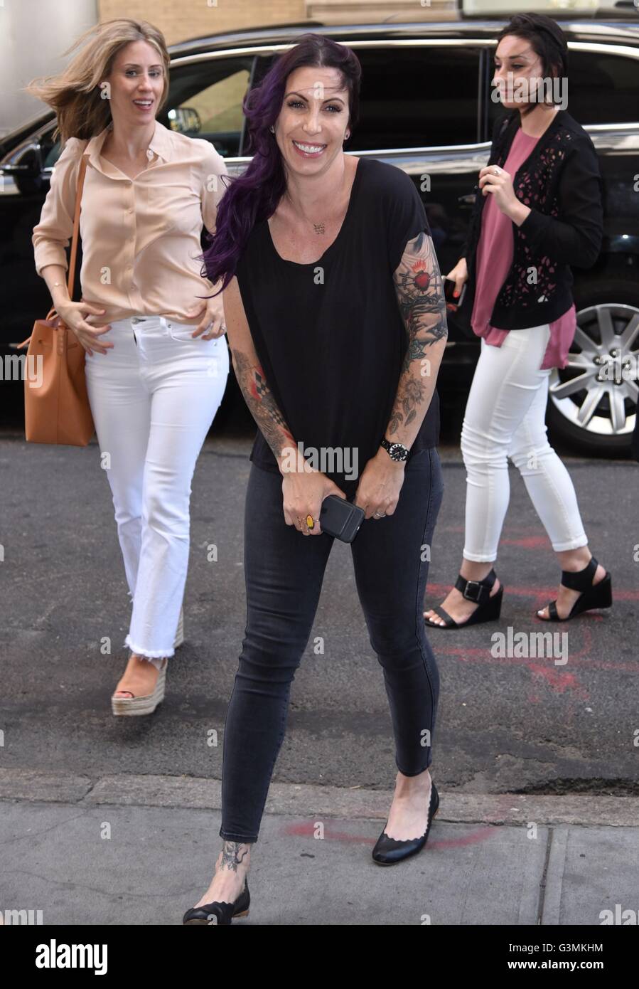 New York, NY, USA. 13th June, 2016. Alexis Dejoria out and about for