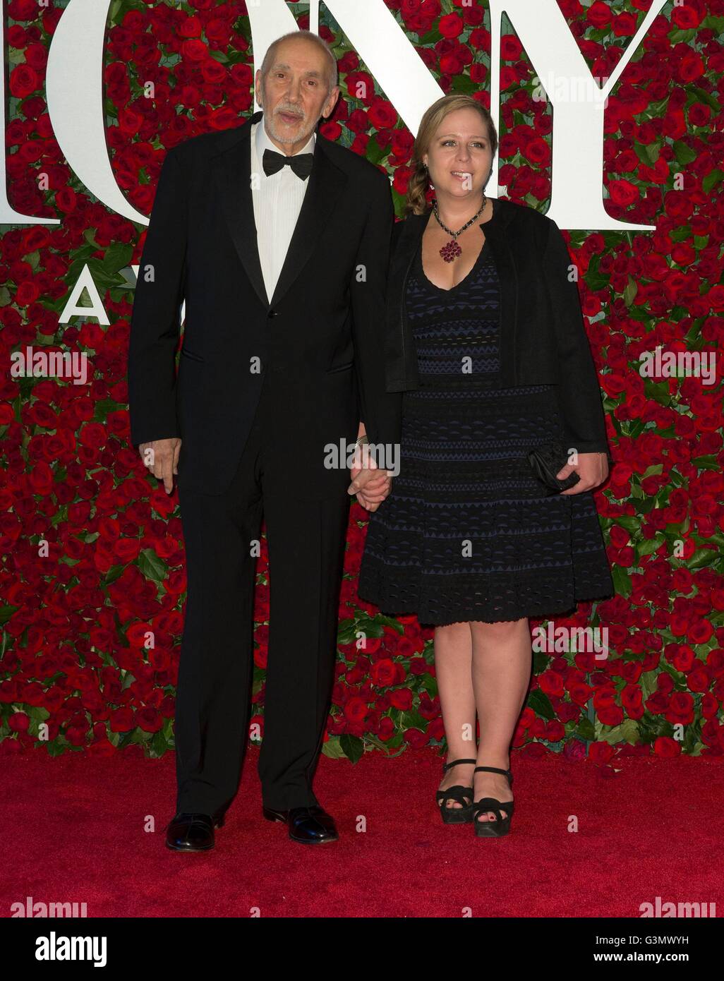 Frank Langella, Sarah Langella at arrivals for 70th Annual Tony Awards 2016 - Arrivals 2, Beacon Theatre, New York, NY June 12, 2016. Photo By: Lev Radin/Everett Collection Stock Photo