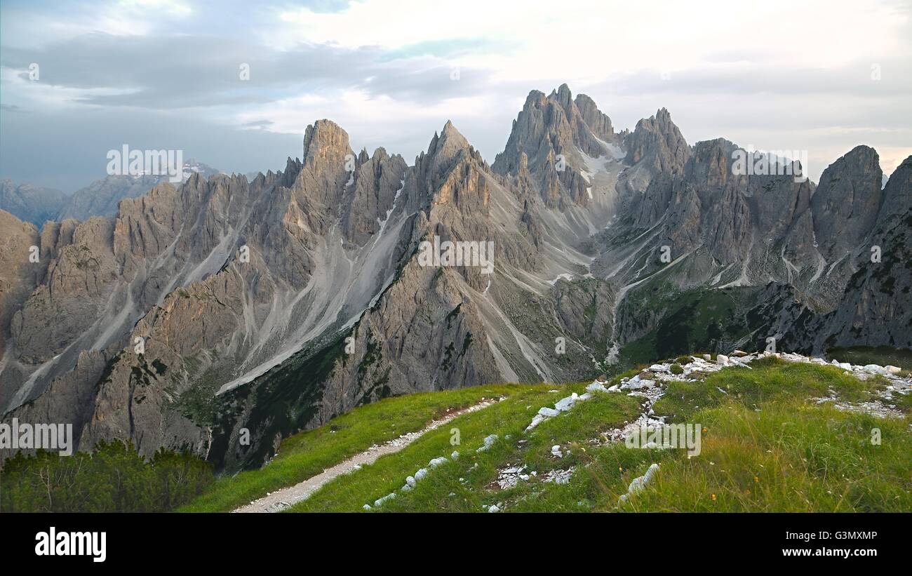 Dolomites Summer Landscape Stock Photo - Alamy