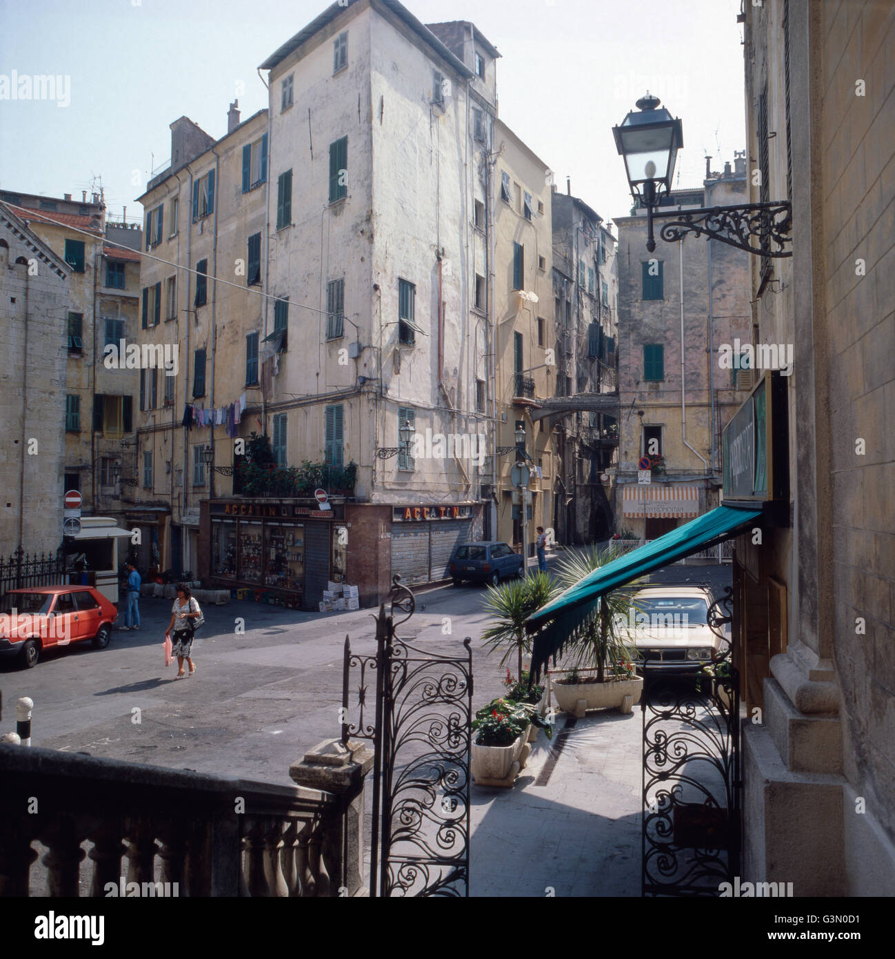 Reise nach Sanremo, Italien 1980er Jahre. Journey to Sanremo, Italy