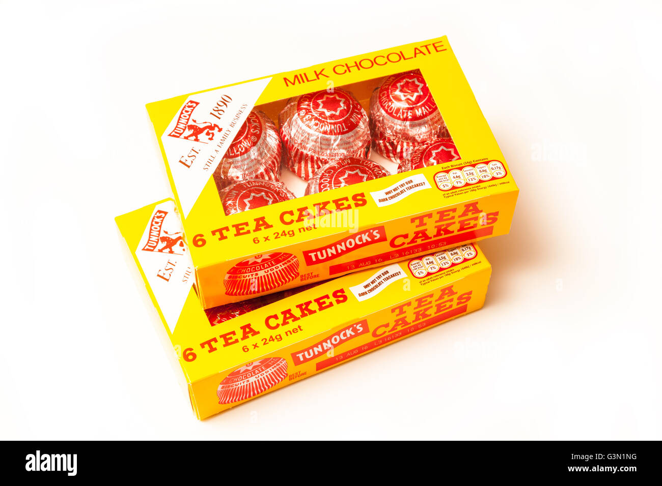 Tunnock's tea cakes, Traditional chocolate and Marshmallow cakes