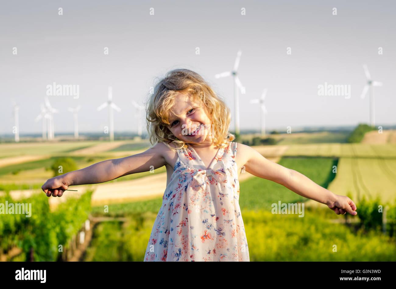 Happy fairy girl hi-res stock photography and images - Alamy