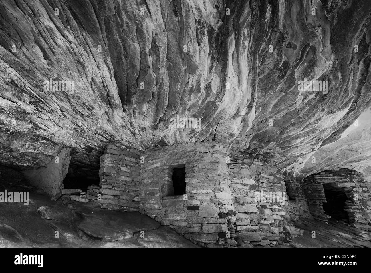 House on Fire ruin on BLM land in South Fork of Mule Canyon in