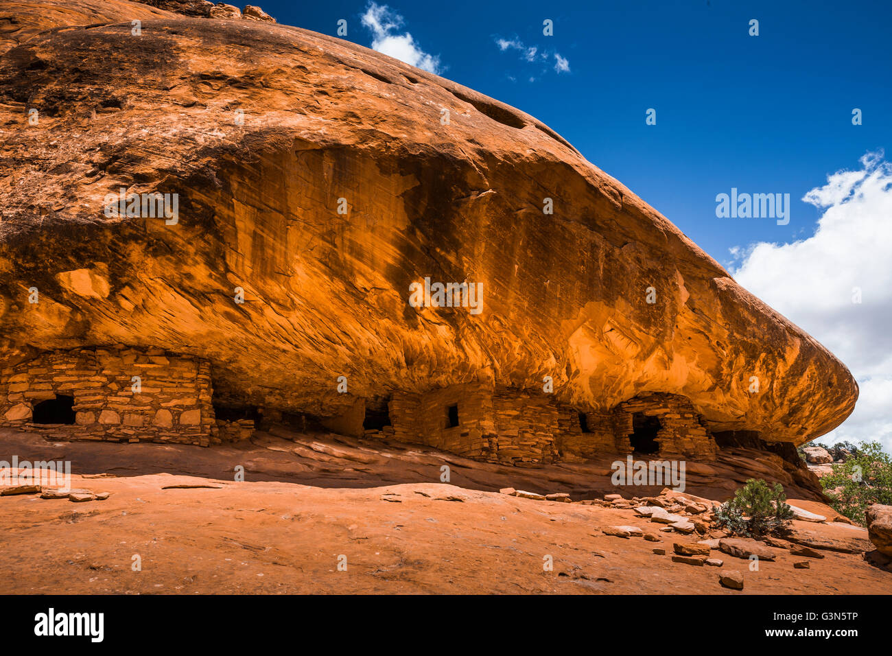 House on Fire ruin on BLM land in South Fork of Mule Canyon in